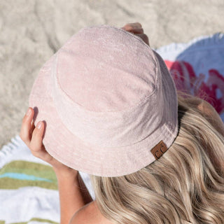 CC Foldable Terry Cloth Bucket Hat - Truly Contagious