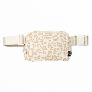 CC Leopard Pattern Belt Bag Fanny Pack - Truly Contagious