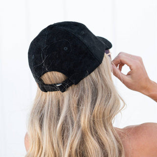 CC Terry Cloth Women Baseball Trucker Cap Low Ponytail Hat - Truly Contagious