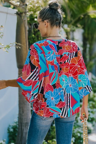 Blossom Breeze Kimono Blouse