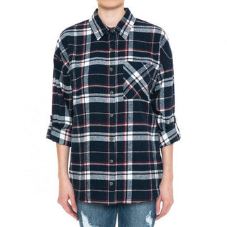 Lightweight Plaid Flannel Shirt