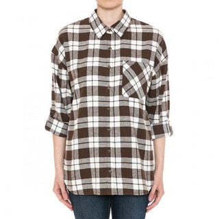 Lightweight Plaid Flannel Shirt