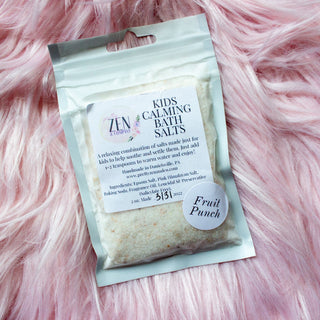 "Make These Savages Sleep" Kids Calming Bath Salts--3 PACK