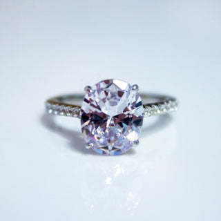 "The Diana" Oval Engagement Ring