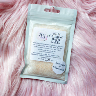 "Make These Savages Sleep" Kids Calming Bath Salts--3 PACK