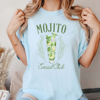 Mojito Social Club Comfort Color Tee - Limeberry Designs