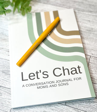 Conversation Journal for Moms and Sons - 7-13 Years + Mom