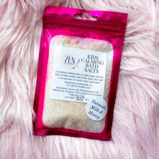 "Make These Savages Sleep" Kids Calming Bath Salts--3 PACK