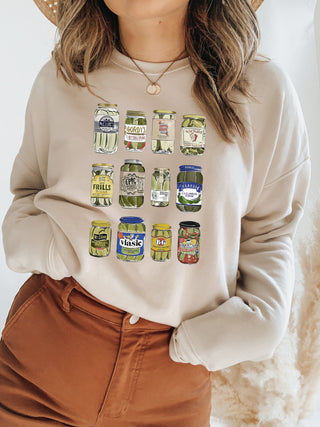 12 Jars Of Pickles T-Shirt or Crew Sweatshirt