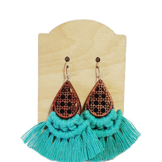 Handmade Macrame Earrings | 7 Styles