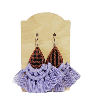 Handmade Macrame Earrings | 7 Styles