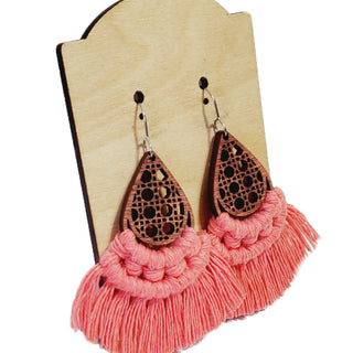Handmade Macrame Earrings | 7 Styles