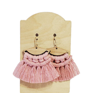 Handmade Macrame Earrings | 3 Styles