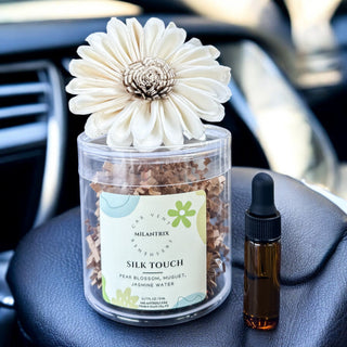 Silk Touch Car Freshener Air Vent Clip