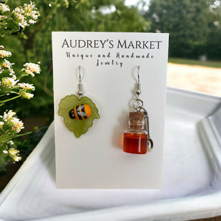 Bumblebee Nature Lover Earrings - Buy 1 Get One FREE!