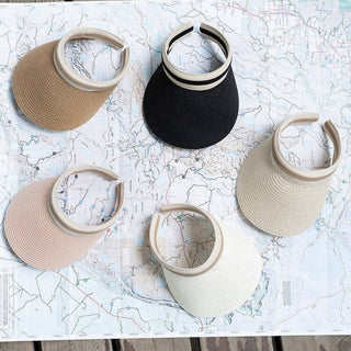 Straw Visor - Truly Contagious