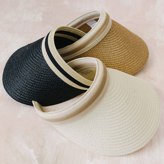 Straw Visor - Truly Contagious