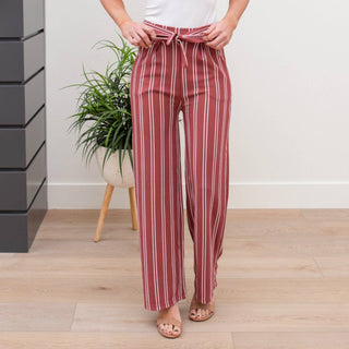 Tie Waist Dress Pant - Truly Contagious