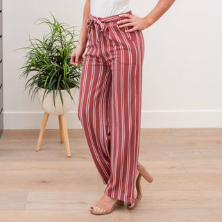 Tie Waist Dress Pant - Truly Contagious