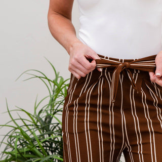 Tie Waist Dress Pant - Truly Contagious