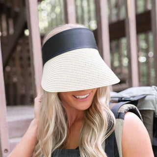 Truly Contagious Adventure Rollable Straw Visor - Truly Contagious