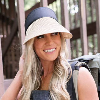 Truly Contagious Adventure Rollable Straw Visor - Truly Contagious