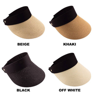 Truly Contagious Adventure Rollable Straw Visor - Truly Contagious