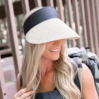 Truly Contagious Adventure Rollable Straw Visor - Truly Contagious