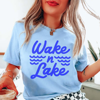 Wake n Lake Tee - Limeberry Designs
