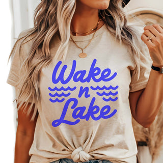Wake n Lake Tee - Limeberry Designs