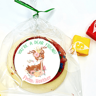 Personalized Girls Birthday Party Stickers & Treat Bags