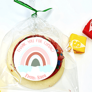 Personalized Girls Birthday Party Stickers & Treat Bags