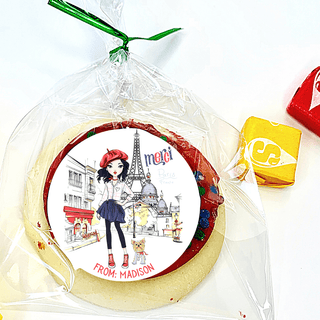 Personalized Girls Birthday Party Stickers & Treat Bags