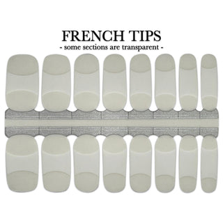 Nail Wrap - French Tips