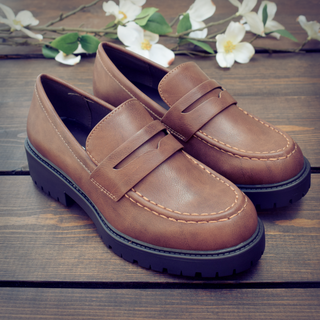 Platform Sole Slip-On Loafer