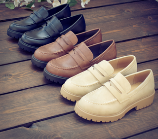 Platform Sole Slip-On Loafer