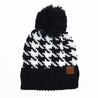 CC Houndstooth Beanie
